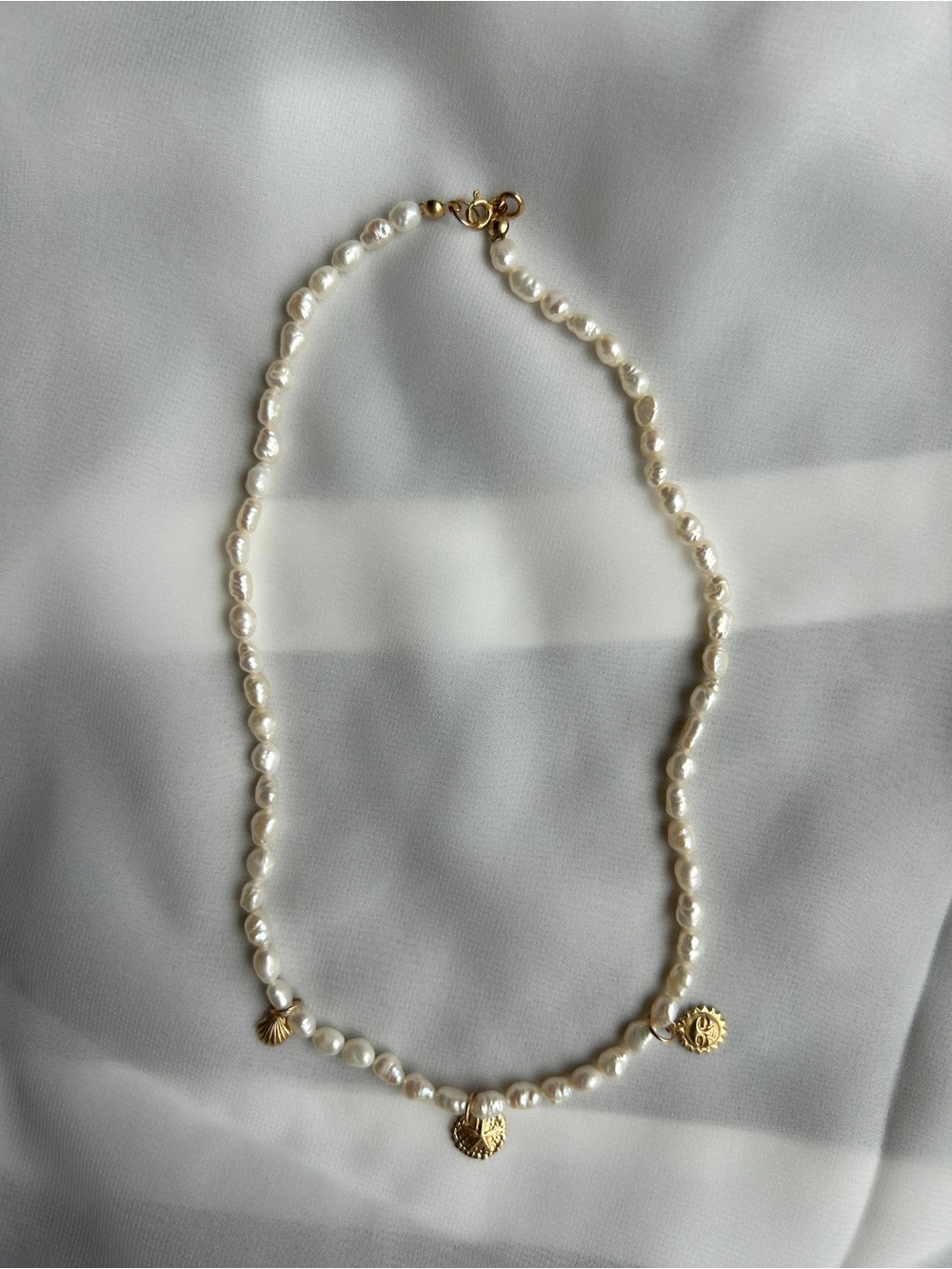 NEW handmade pearl necklace